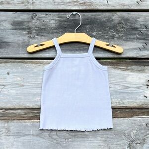 Little Co. by Lauren Conrad Organic Cotton Blend Lavender Tank Top Size 18 Mo